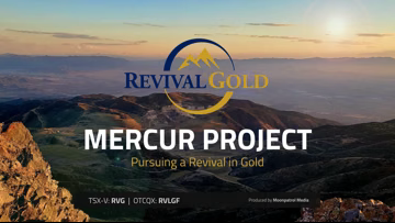 Revival Gold 3D mining animation video thumbnail