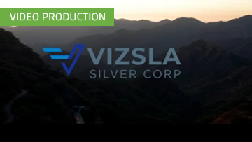 Vizsla Silver mining video production thumbnail